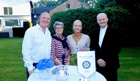 v.l.n.r.; Michael Kleinkes, Maria Kemper, Anne Overbeck und ihr Bruder Franz-Josef Overbeck